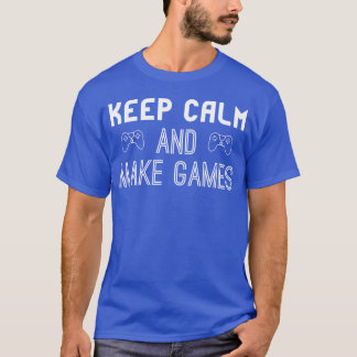 Camiseta Chiste de programador de juegos desarrollador de D