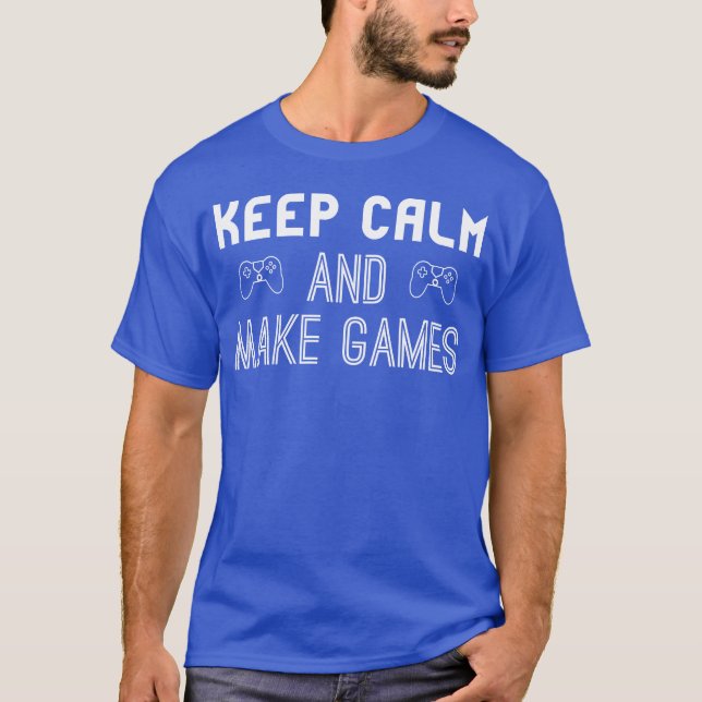 Camiseta Chiste de programador de juegos desarrollador de D (Anverso)