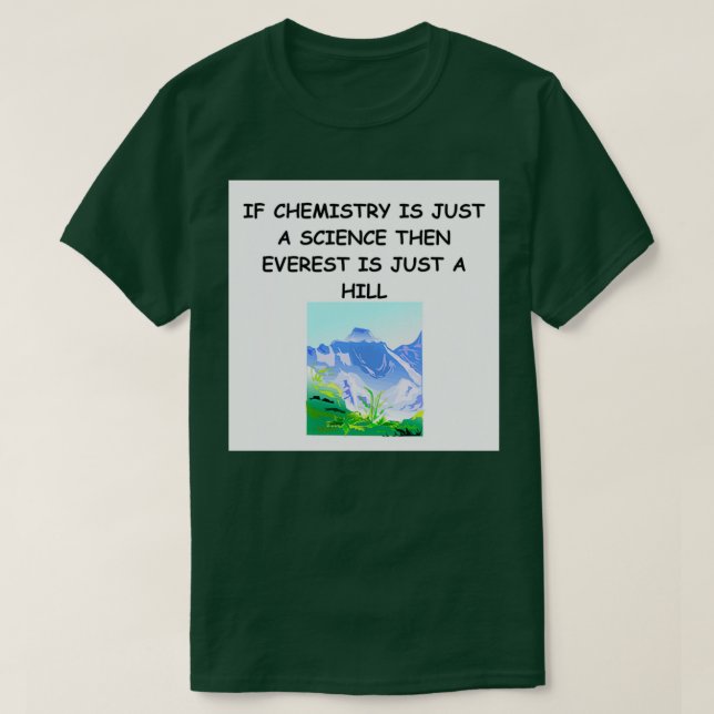 Camiseta Chiste de Química 83 (Diseño del anverso)