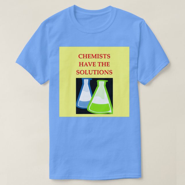 Camiseta Chiste de química 90 (Diseño del anverso)