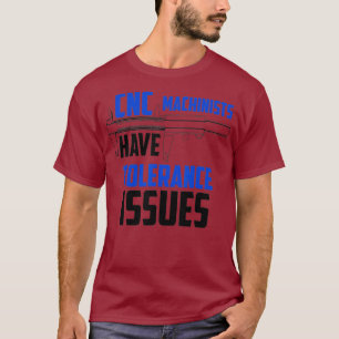 Camiseta Chiste de reparación de problemas de tolerancia en