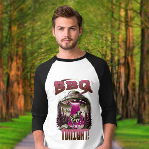 Camiseta Chiste de secuestro de vacas en barbacoa para extr