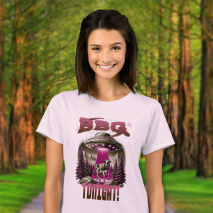 Camiseta Chiste de secuestro de vacas en barbacoa para extr