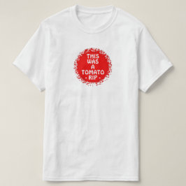 Camiseta Chiste de tomate