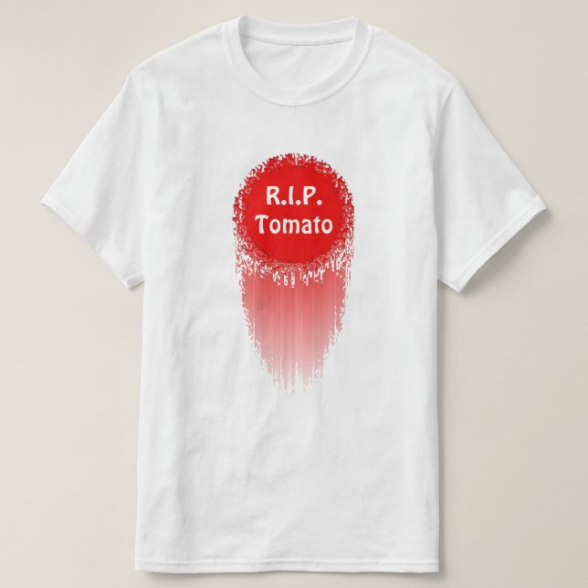 Camiseta Chiste de tomate (Diseño del anverso)