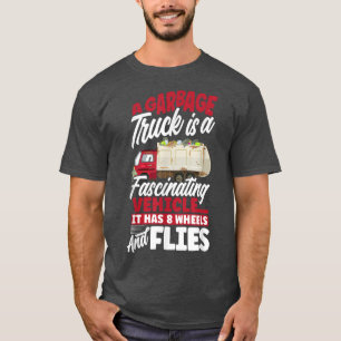 Camiseta Chiste de trabajadores de saneamiento de camiones 