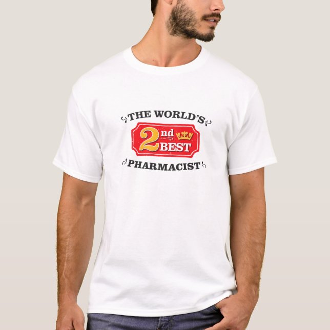 Camiseta Chiste de Trabajo de Apreciación Graciosa Farmacéu (Anverso)