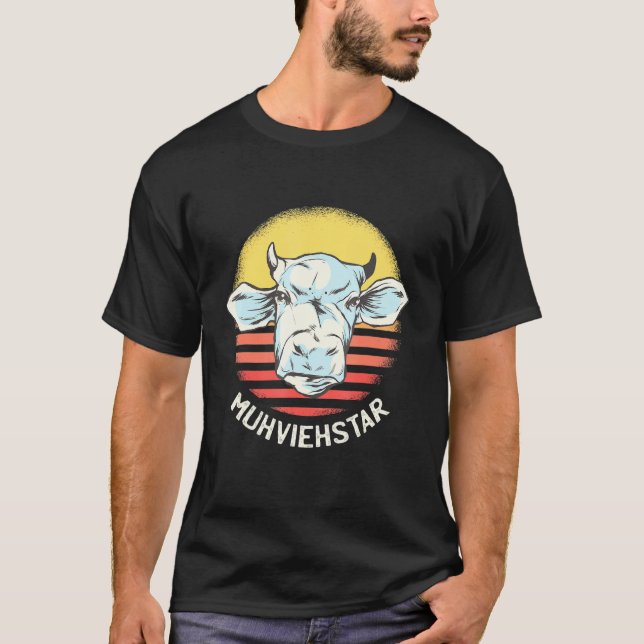 Camiseta Chiste de vaca pun (Anverso)