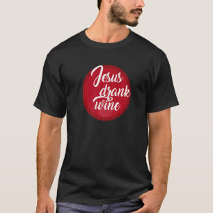 Camiseta Chiste de vino de Jesús
