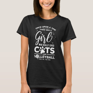 Camiseta Chiste de voleibol para Chicas adolescentes que am