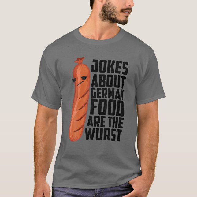 Camiseta Chiste de Wurst alemán de Guay | Gracioso ventilad (Anverso)