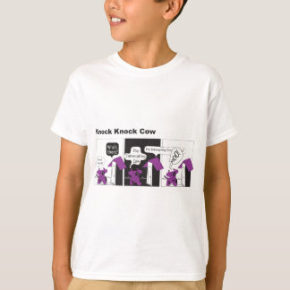 Camiseta Chiste del golpe del golpe de la vaca