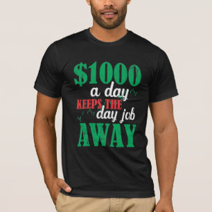 Camiseta Chiste del inversor en bolsa en el Día del Mercad