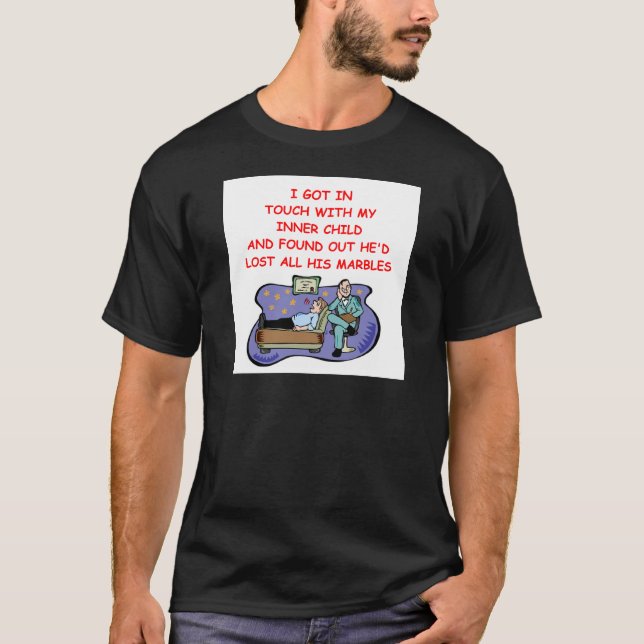 Camiseta chiste del psych (Anverso)