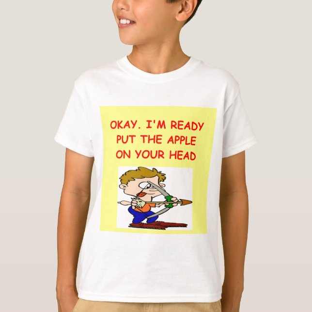 Camiseta Chiste del TIRO AL ARCO (Anverso)