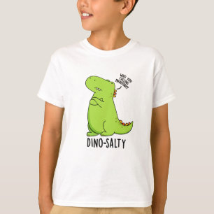 Camiseta Chiste divertido de dinosaurio dino-salado 