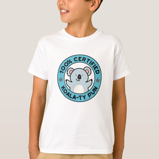 Camiseta Chiste divertido de koala con calidad certificada  (Anverso)