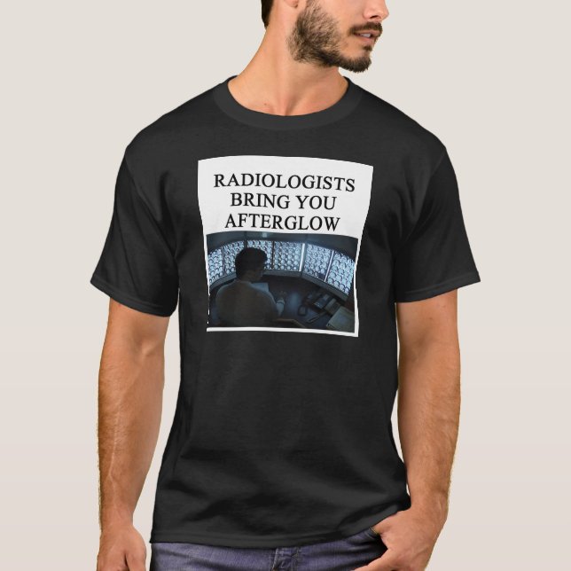 Camiseta chiste divertido de la radiología (Anverso)