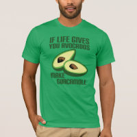 Chiste divertido del aguacate del Guacamole