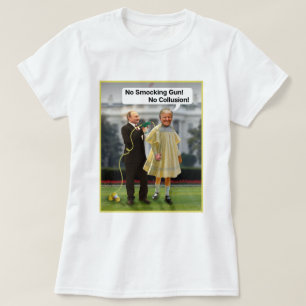 Camiseta Chiste divertido del arma de Donald Trump Putin