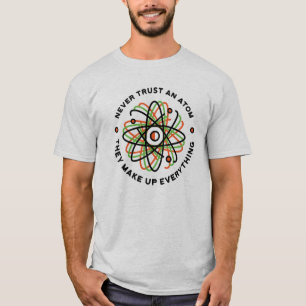 Camiseta Chiste Divertido del Átomo para Amantes de la Cien