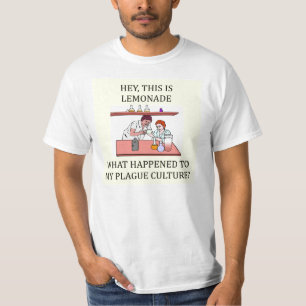 Camiseta chiste divertido del laboratorio de biología