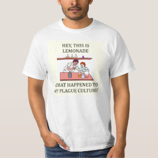 Camiseta chiste divertido del laboratorio de biología