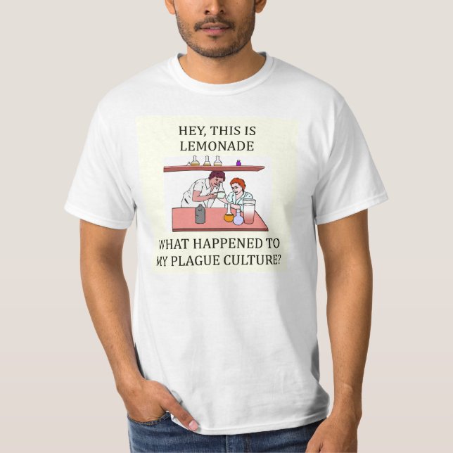 Camiseta chiste divertido del laboratorio de biología (Anverso)