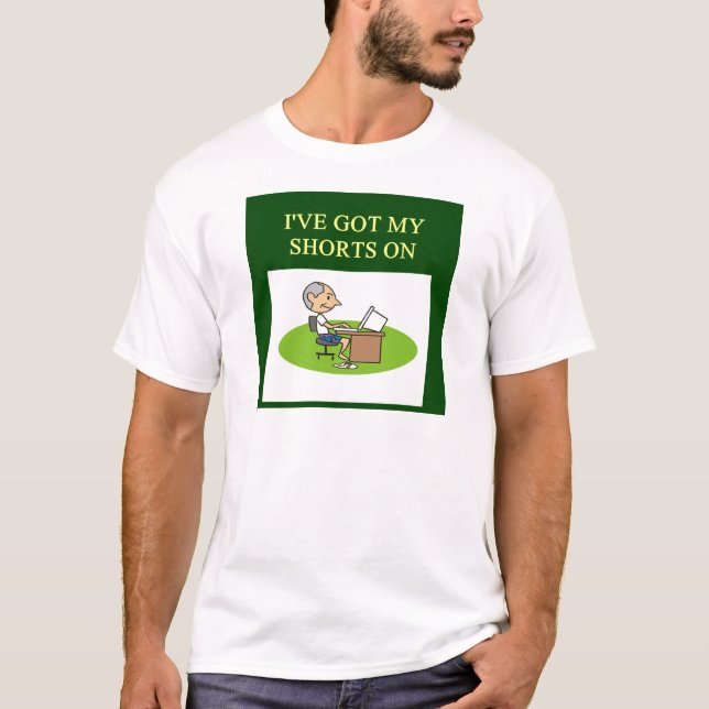 Camiseta chiste divertido del mercado de acción (Anverso)