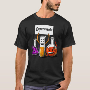 Camiseta Chiste escolar de experimentos divertidos en cienc