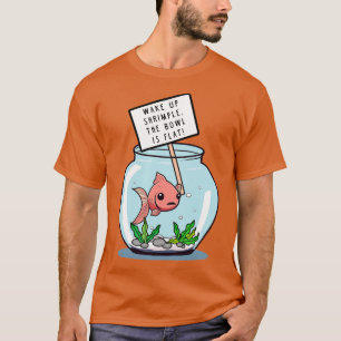 Camiseta Chiste Fish Bowl Pun Dad Mujeres Gráfica divertida