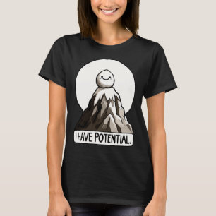 Camiseta Chiste Físico - Tengo Potencial Rock Mountain Stic