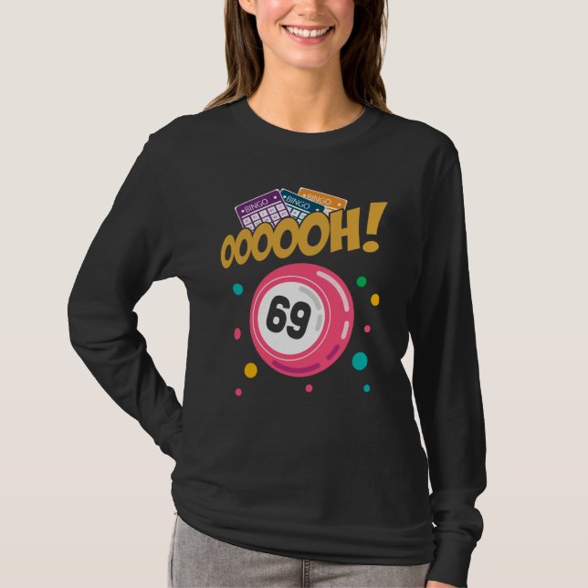 Camiseta Chiste Funny Bingo Player 69 (Anverso)