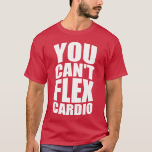 Camiseta Chiste Gimnasio Funny - Cardio Flex