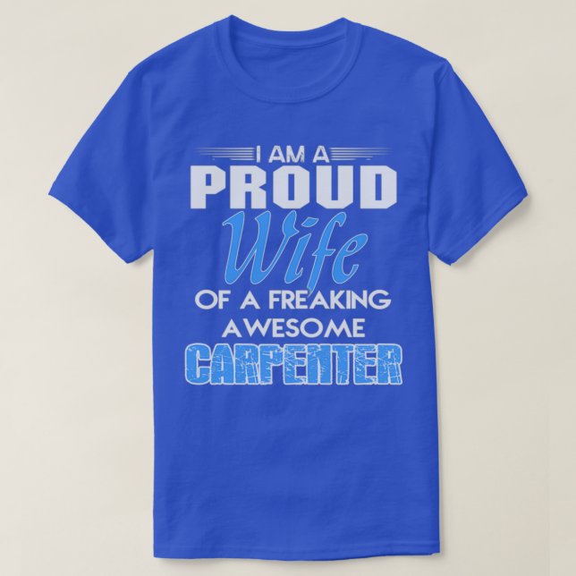 Camiseta chiste gracioso carpintero (Diseño del anverso)