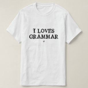 Camiseta Chiste gramatical