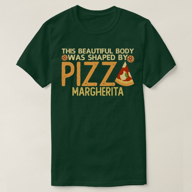 Camiseta Chiste italiano de alimentos Pizzeria Neapolitan M (Diseño del anverso)