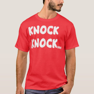Camiseta Chiste Knock Knock 