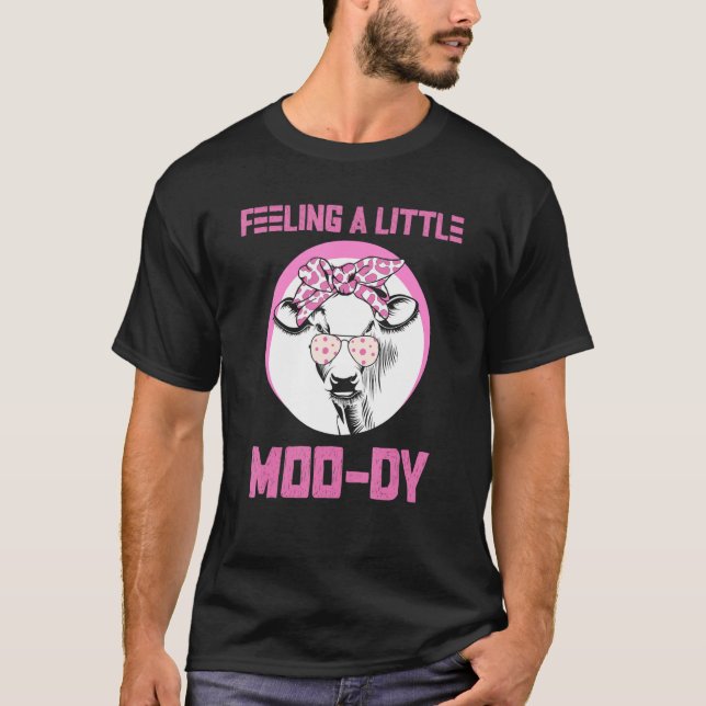 Camiseta Chiste lechero de cachorro de vaca lechero (Anverso)