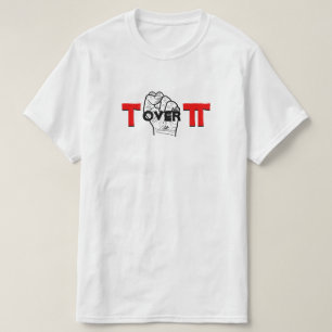 Camiseta Chiste matemático de Tau y Pi