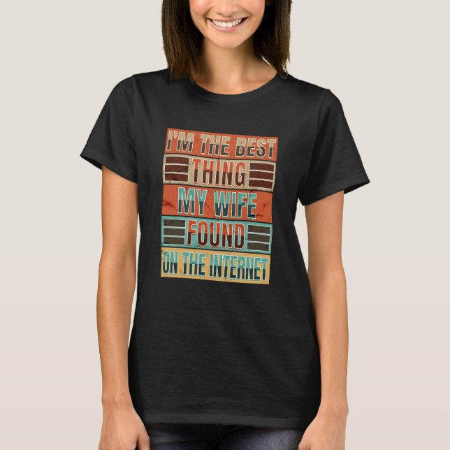 Camiseta Chiste meme de esposa (Anverso)