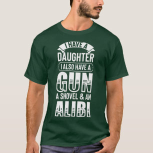 Camiseta Chiste nocturno divertida de Alibi Fiesta cita sar