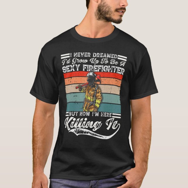 Camiseta Chiste Rescatista De Brigada Vestimenta Adulta Par (Anverso)