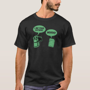 Camiseta Chiste retro vintage de fotografía analógica de 35