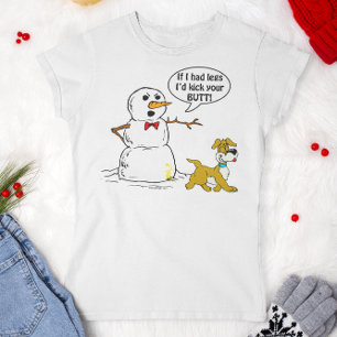 Camiseta Chiste Snowman
