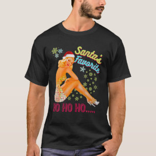 Camiseta Chiste sucio y favorito de Santa Claus-Ho Ho