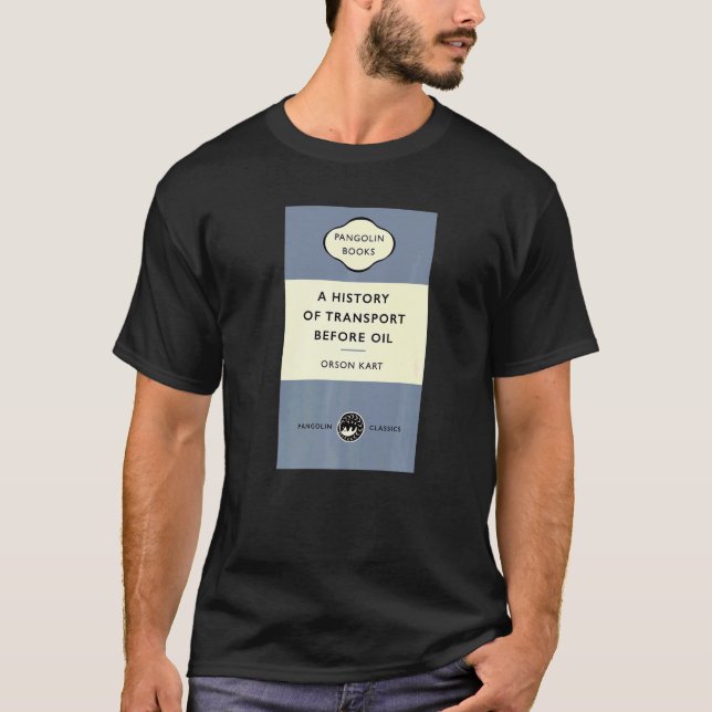 Camiseta Chiste Título A Historia Del Transporte Antes Del  (Anverso)