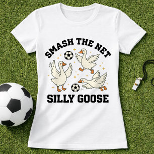 Camiseta Chiste Tonto Ganso Fútbol Juego de Palabras