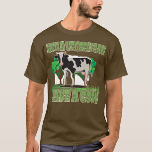 Camiseta Chiste vegetariano amor animal naturaleza vegetaci