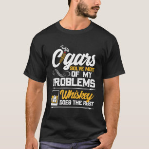 Camiseta Chiste Whiskey Y Cigarros